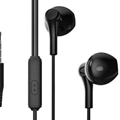 XO EP39 Half In-ear Handsfree  1.15μ Μαύρο (16.002.0031)