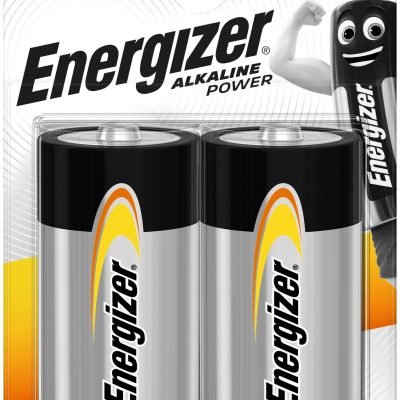 Energizer Power Αλκαλική D (2τμχ) (01.001.0088)