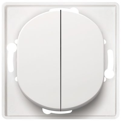 EON E606.0 Serial switch without cover frame white (15.005.0199)