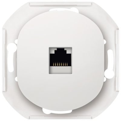 EON E616S.0 Data socket without cover frame 1xRJ45 Cat 6A FTP, white (15.005.0178)