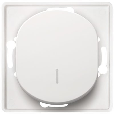 EON E625.0 Single-pole switch with indication without cover frame white (15.005.0211)