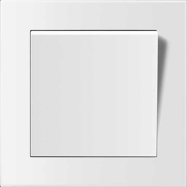 Entac 101 Arnold Recessed wall switch single-pole White (15.005.0093)