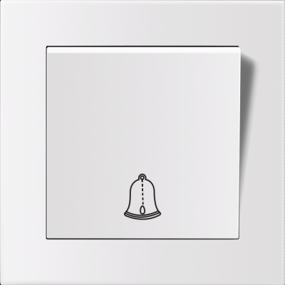 Entac Arnold Recessed doorbell switch White (15.005.0105)