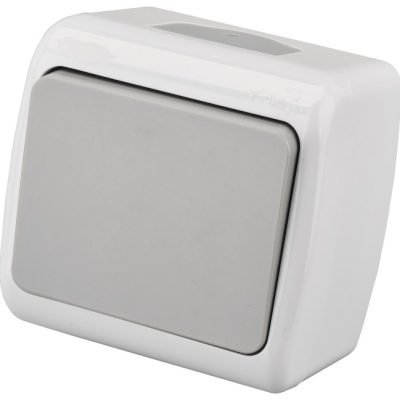 Entac 101 Stephan surface mounted wall switch single-pole IP54 (15.005.0094)