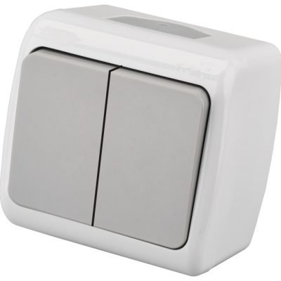 Entac 105 Stephan surface mounted wall switch serial switch IP54 (15.005.0097)