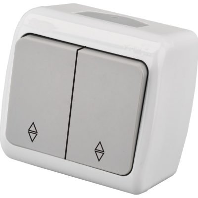 Entac 106+6 Stephan surface mounted alternative switch IP54 (15.005.0103)