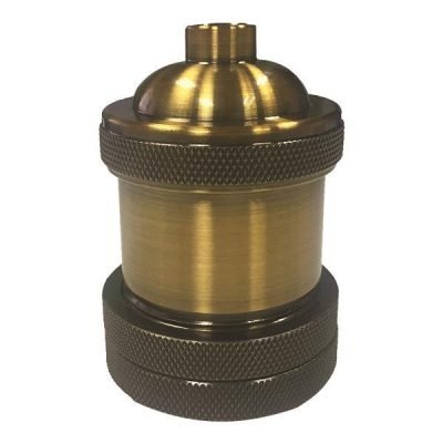 ΝΤΟΥΙ ΜΕΤΑΛΛΙΚΟ ΚΑΦΕ ΜΠΡΟΝΖΕ Ε27 (147-23067)