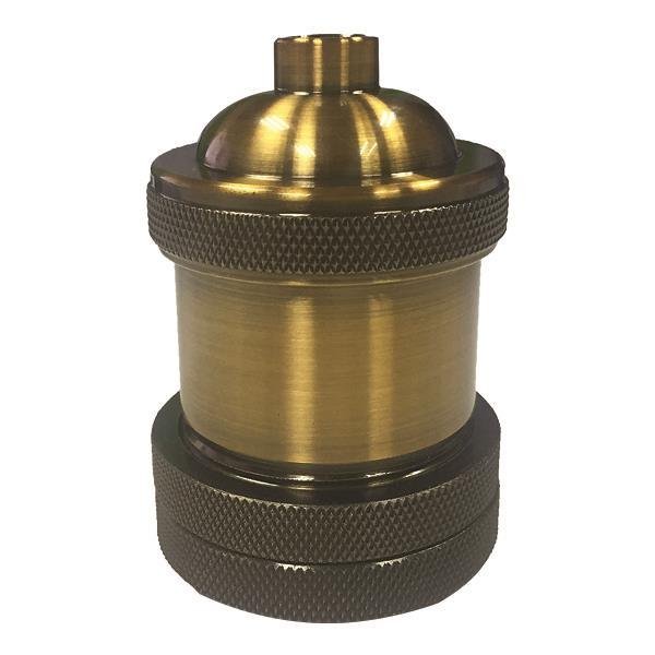 ΝΤΟΥΙ ΜΕΤΑΛΛΙΚΟ ΚΑΦΕ ΜΠΡΟΝΖΕ Ε27 (147-23067)