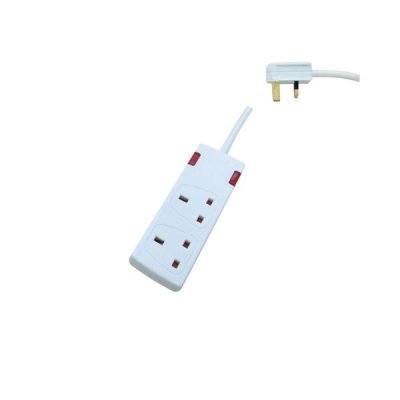 ΠΟΛΥΠΡΙΖΟ 2 ΘΕΣΕΩΝ UK ΜΕ ΚΑΛΩΔΙΟ 3m 3X1,25mm ΜΕ ΠΡΟΣΤΑΣΙΑ ΕΠΑΦΩΝ (147-62300)