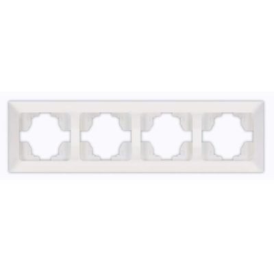 ΠΛΑΙΣΙΟ 4 ΘΕΣΕΩΝ ΛΕΥΚΟ ΟΡΙΖΟΝΤΙΟ (152-12023)