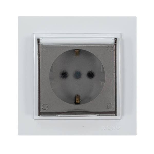 ΠΡΙΖΑ ΣΟΥΚΟ ΚΑΠΑΚΙ 16A ΛΕΥΚΗ (152-10133)