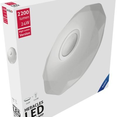 Avide LED Μοντέρνα Πλαφονιέρα Οροφής Heracles 24W 395*66mm Ψυχρό 6400K (15.001.0569)