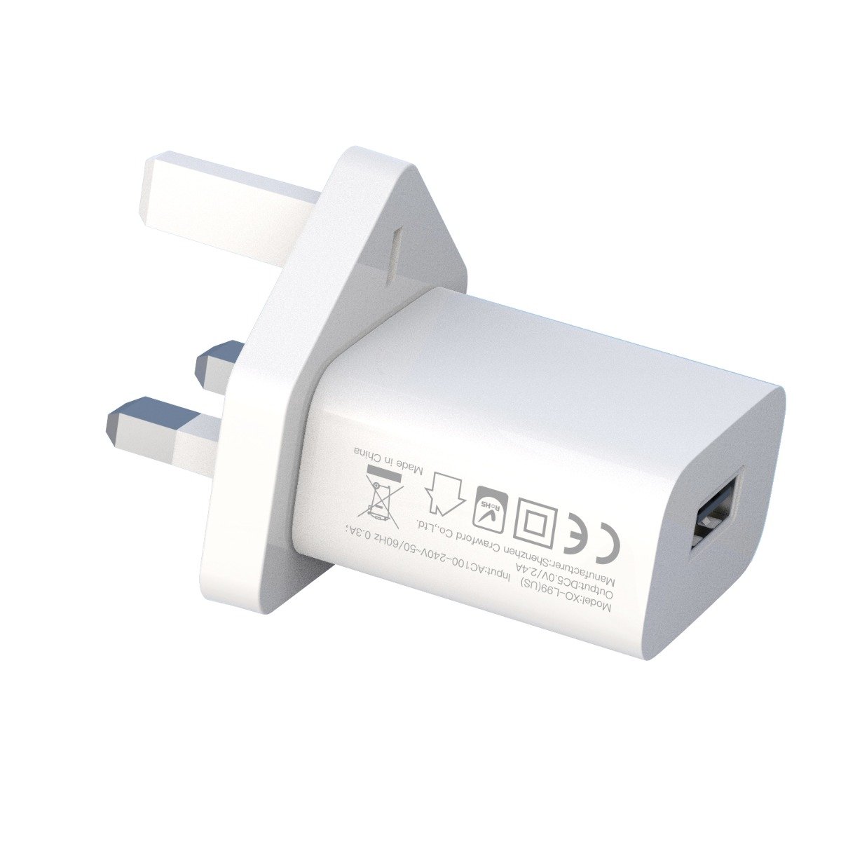 XO L99 (UK) 2.4A Home Charger (16.006.0265) - Image 3