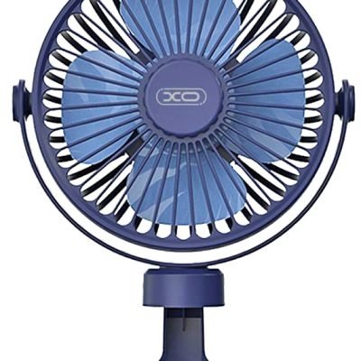 XO MF78 Επιτραπέζιος Ανεμιστήρας 4 ιντσών 1200mAh Μπλέ (16.008.0029)