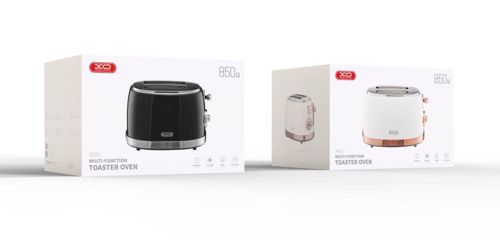 XO CF7 Φρυγανιέρα 2 Θέσεων Λευκό (16.012.0002) - Image 2