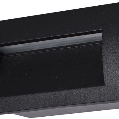 Avide Εξωτερικό Φώς Σκάλας Χωνευτό Lagos LED 3W Λευκό 4000K IP54 14cm (15.001.0632)