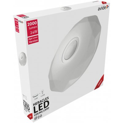 Avide LED Μοντέρνα Πλαφονιέρα Οροφής Heracles 24W 395*66mm Θερμό 3000K (15.001.0567)