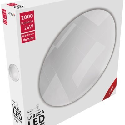 Avide LED Μοντέρνα Πλαφονιέρα Οροφής Larissa 24W 375*70mm Θερμό 3000K (15.001.0580)