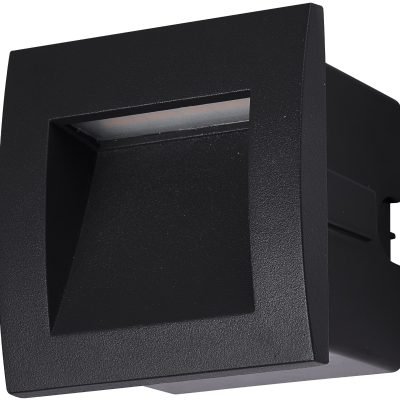 Avide Εξωτερικό Φώς Σκάλας Χωνευτό Lagos LED 3W Λευκό 4000K IP54 9cm (15.001.0631)