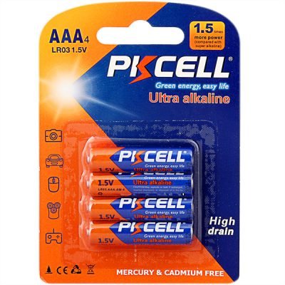 Pkcell Ultra Αλκαλική LR03 AAA (4τμχ) (01.001.0095)