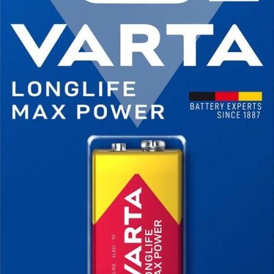 Varta Longlife Max 9V  6LR61 (1τμχ) (01.001.0055)