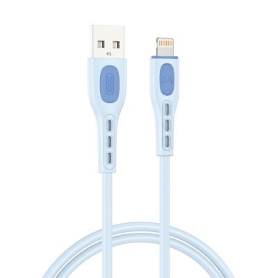 XO NB280 Καλώδιο δεδομένων Lightning  1M 3A Μπλε (16.005.0343)