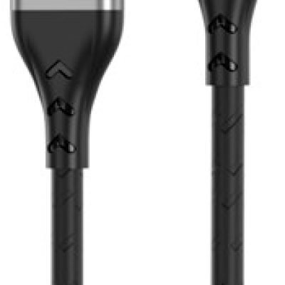 XO NB188 2.4A Διπλής Φοράς Φόρτιση USB Micro 1m Γκρί (16.005.0132)