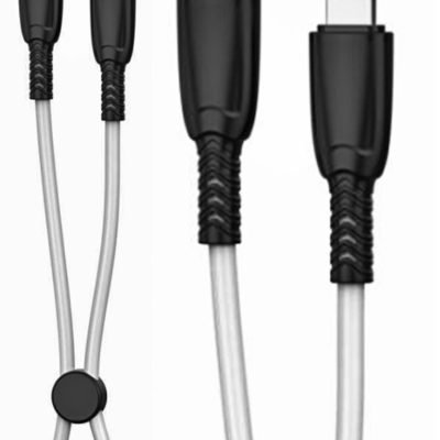 XO NB-Q248A Καλώδιο Φόρτισης + Data Suluo Series Type-c to Lightning 27W L=25cm Άσπρο (16.005.0252)