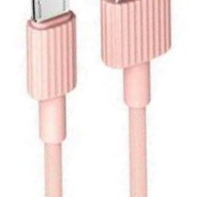 XO NB156 USB Καλώδιο Φόρτισης για Micro Ροζ (16.005.0105)