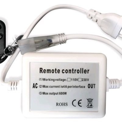 Avide LED Ταινία 220V 600W Ντίμερ 3528 SMD RF Τηλεχειριστήριο και Controll (15.001.0620)