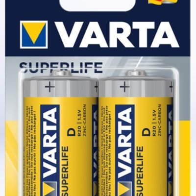 Varta Απλή R20 D (2τμχ) (01.002.0004)