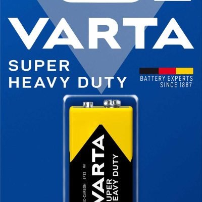 Varta Super Heavy Duty 6F22(9V) (1τμχ) (01.002.0008)
