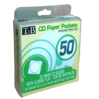 Χάρτινα Καλύμματα CD 50τμχ (13.010.0948)