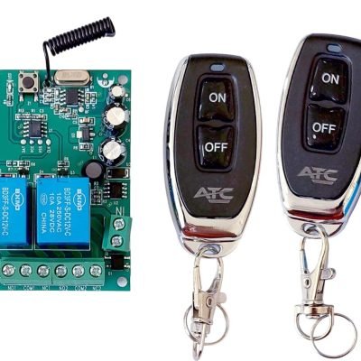 Δικάναλος Δέκτης Εντολών KIT Με 2 Κοντρόλ KG1285V (12V εως 85V) (03.005.1079)