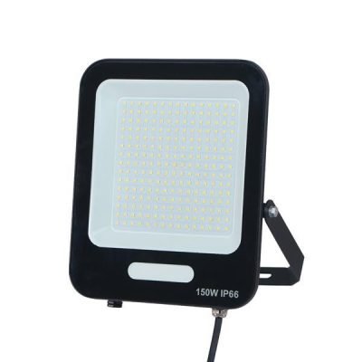 ΠΡΟΒΟΛΕΑΣ LED SMD 150W ΜΑΥΡΟΣ IP66 6500K PLUS (147-69018)