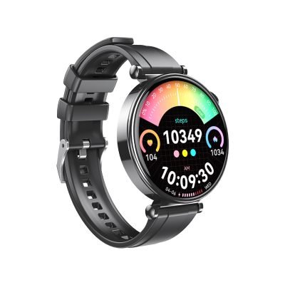 XO GT4 mini AMOLED Smart Αθλητικό Ρολόι SmartWatch Μαύρο (16.001.0229)