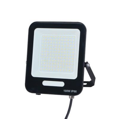 ΠΡΟΒΟΛΕΑΣ LED SMD 100W ΜΑΥΡΟΣ IP66 4000K PLUS (147-69016)