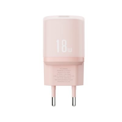 XO L157(EU) QC3.0 18W Φορτιστής Ροζ (16.006.0342)