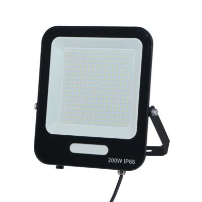 ΠΡΟΒΟΛΕΑΣ LED SMD 200W ΜΑΥΡΟΣ IP66 4000K PLUS (147-69022)