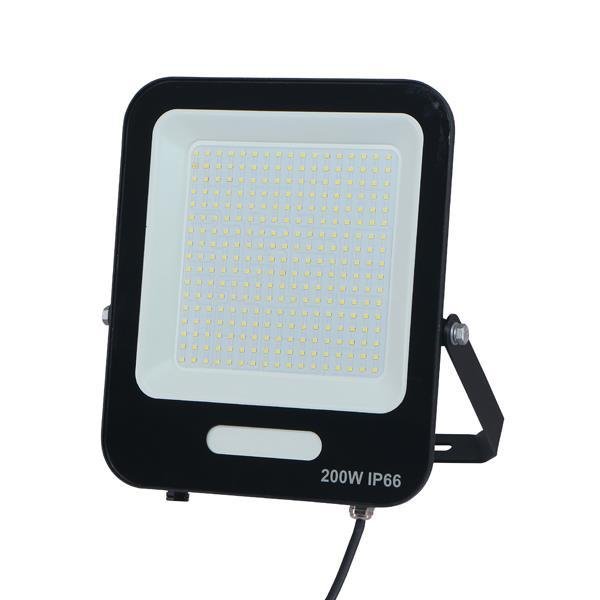 ΠΡΟΒΟΛΕΑΣ LED SMD 200W ΜΑΥΡΟΣ IP66 4000K PLUS (147-69022)