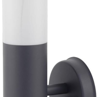 Avide Επιτοίχιο Φωτιστικό Εξωτερικού ΧώρουBoca 1xE27 IP44 Μαύρο (15.001.1574)