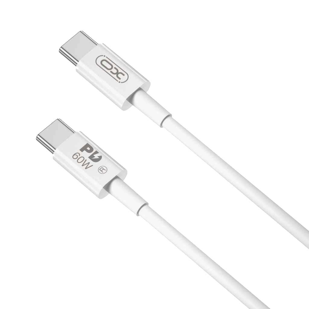 XO NB-Q190A 60W Καλώδιο Φόρτισης + Data Type-C σε Type-C 1m (16.005.0283)