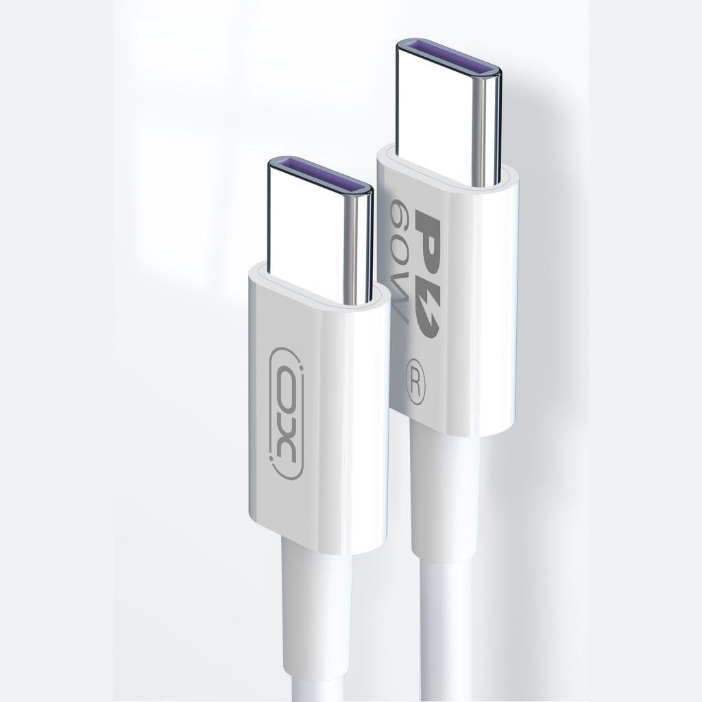 XO NB-Q190A 60W Καλώδιο Φόρτισης + Data Type-C σε Type-C 1m (16.005.0283) - Image 6