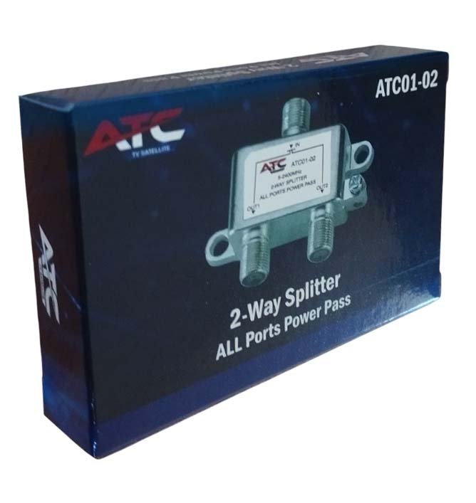 ATC Διακλαδωτής 2 Εξόδων 5-2400Mhz (03.003.0137) - Image 2