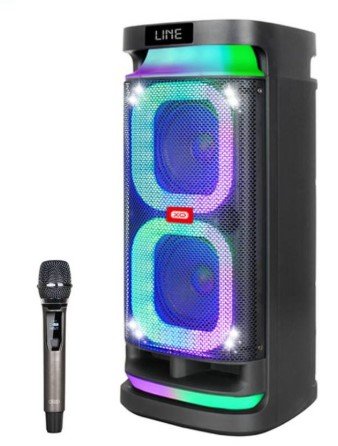 XO F58 Shine Διπλό 6-inch Woofer RGB Bluetooth Ηχείο 40W (16.004.0062) - Image 4