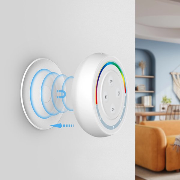 ΑΣΥΡΜΑΤΟ ΧΕΙΡΙΣΤΗΡΙΟ ΤΟΙΧΟΥ RF Wifi RGBW 4 ΚΑΝΑΛΙΑ (145-71419) - Image 2