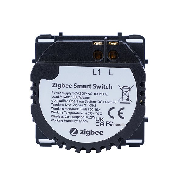 SMART ZIGBEE ΑΠΛΟΣ ΔΙΑΚΟΠΤΗΣ ΑΦΗΣ 1000W LIVE ONLY MODULAR (152-60670) - Image 4