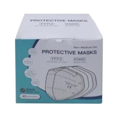 ΜΑΣΚΑ ΠΡΟΣΤΑΣΙΑΣ ΛΕΥΚΗ FFP2 ΣΕΤ 40τμχ (147-90915)