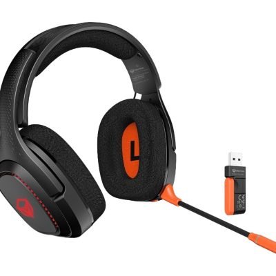 Meetion BTH012 2.4G Bluetooth Gaming Ακουστικά Μαύρα (17.006.0027)