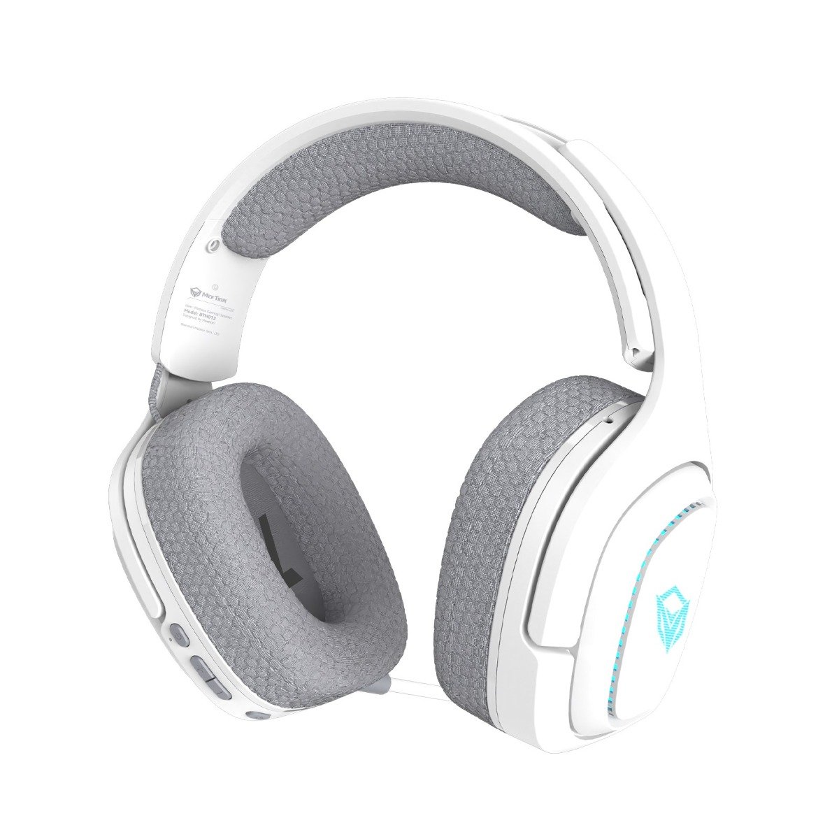 Meetion BTH012 2.4G Bluetooth Gaming Ακουστικά Λευκό (17.006.0028) - Image 2